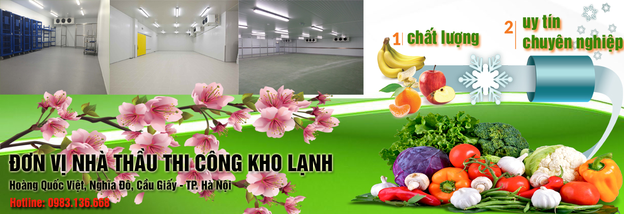 thi công kho lạnh